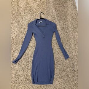 Blue Hollister dress midi